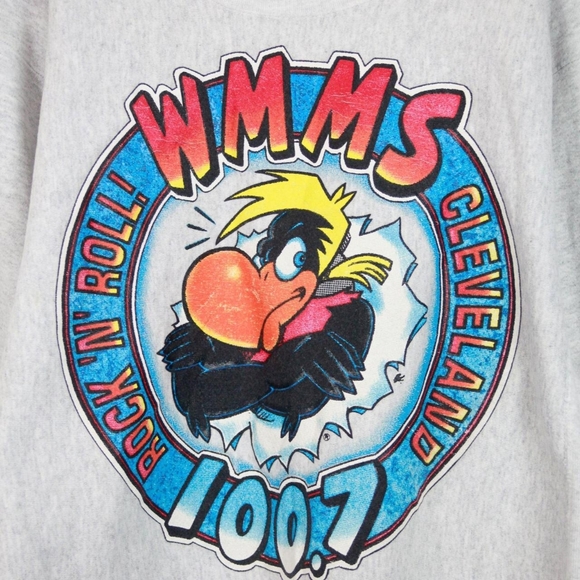 90s Lee Cross Grain Premium Quality Sweatshirt (Large) - Picture 2 of 4